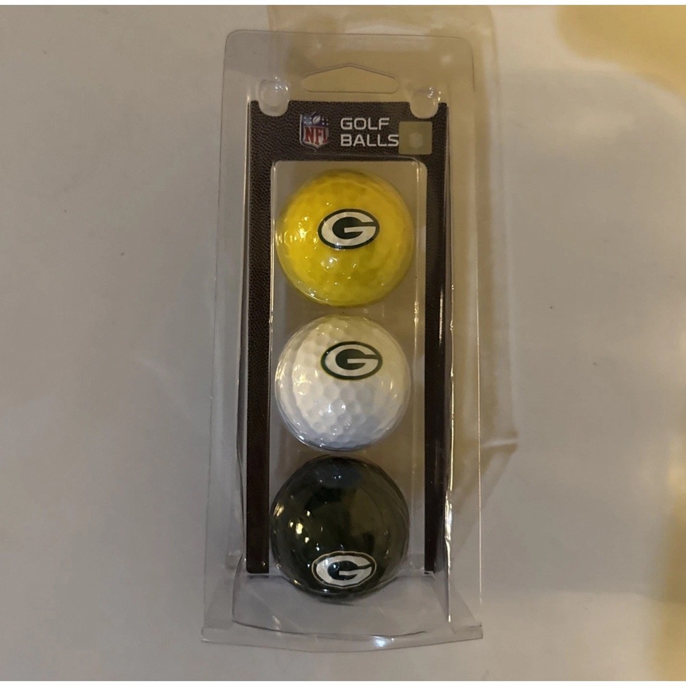 Team Golf NFL Green Bay Packers Regulation Golf Balls 3-Pack
